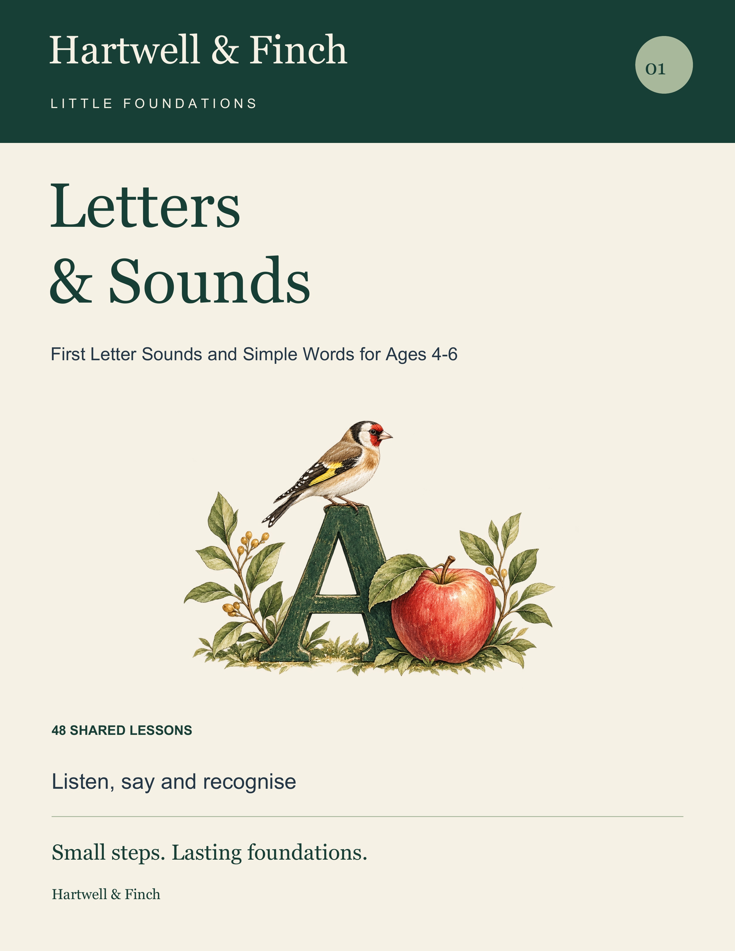Letters and Sounds book cover